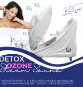 Detoxing weight loss with oxygen ozone sauna