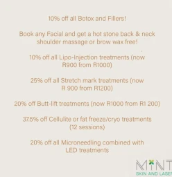 Get 20% OFF all Microneedling treatments, add on an LED treatment Northcliff Non Surgical Face Lifts